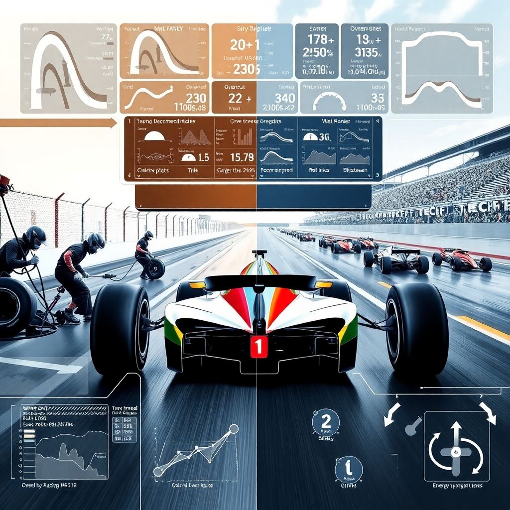Гоночные стратегии в кольцевых гонках: пит-стопы, выбор резины и трафик