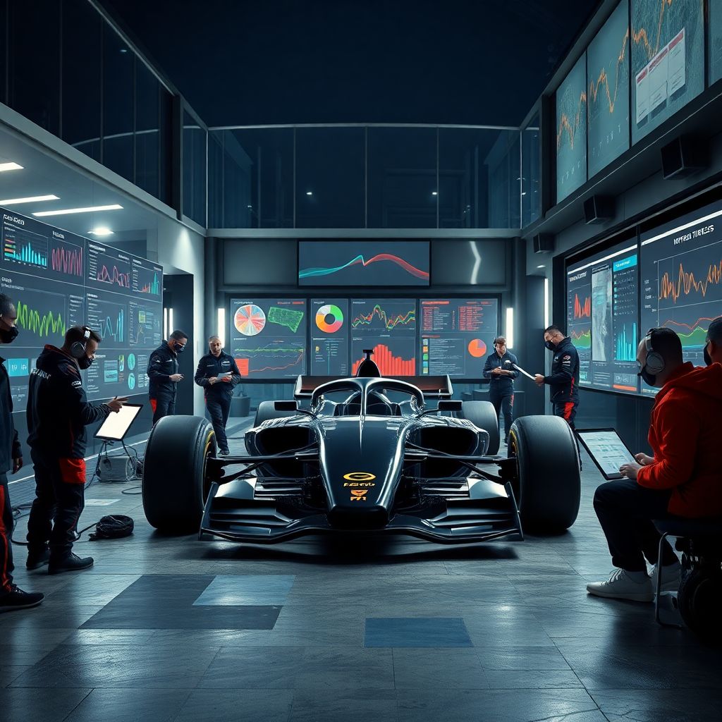 Скрытая работа гоночной команды: роль инженеров, механиков и аналитиков телеметрии