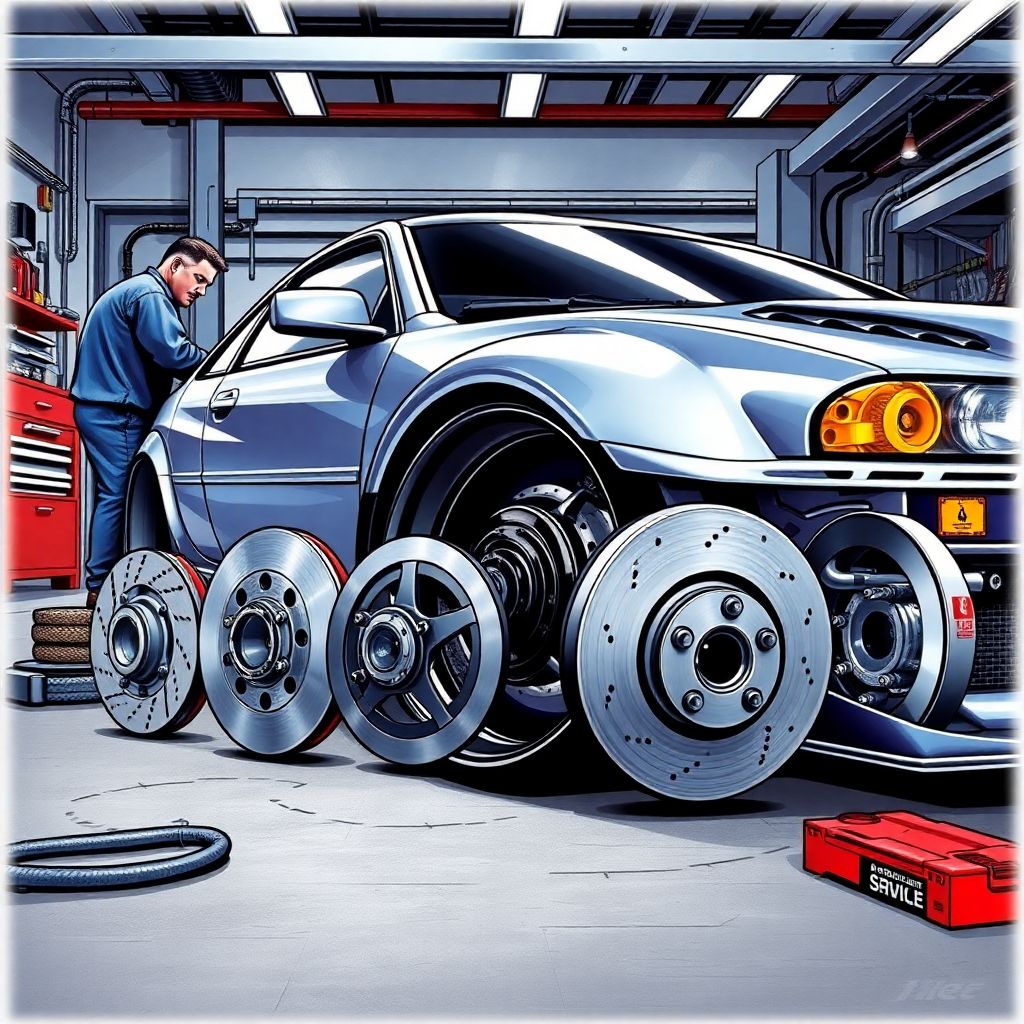 Тормозные системы боевых машин: сток, тюнинг и комплекты для трека и дрифта