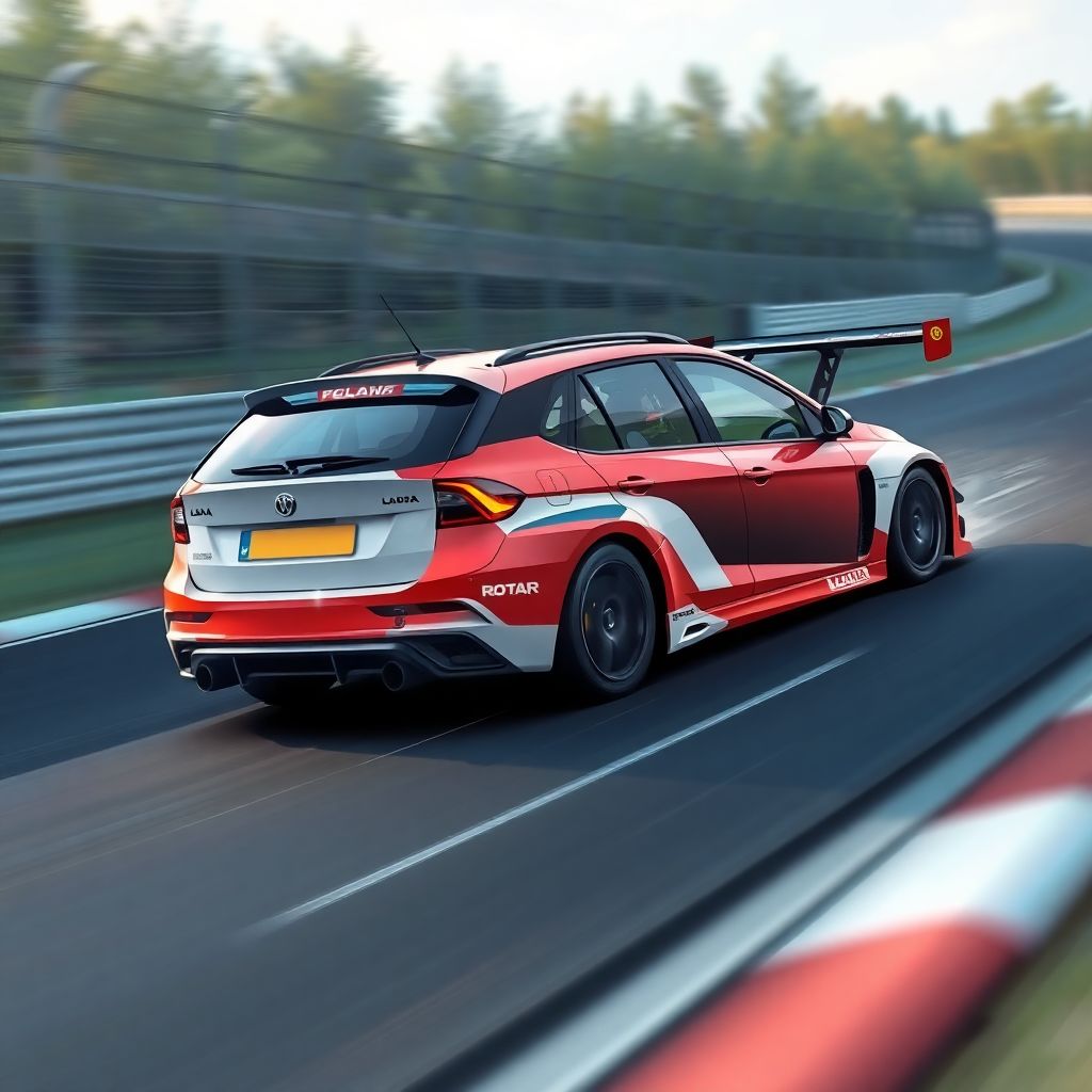 Аэродинамика в кольцевых гонках на российских машинах: спойлеры, диффузоры, обтекание кузова