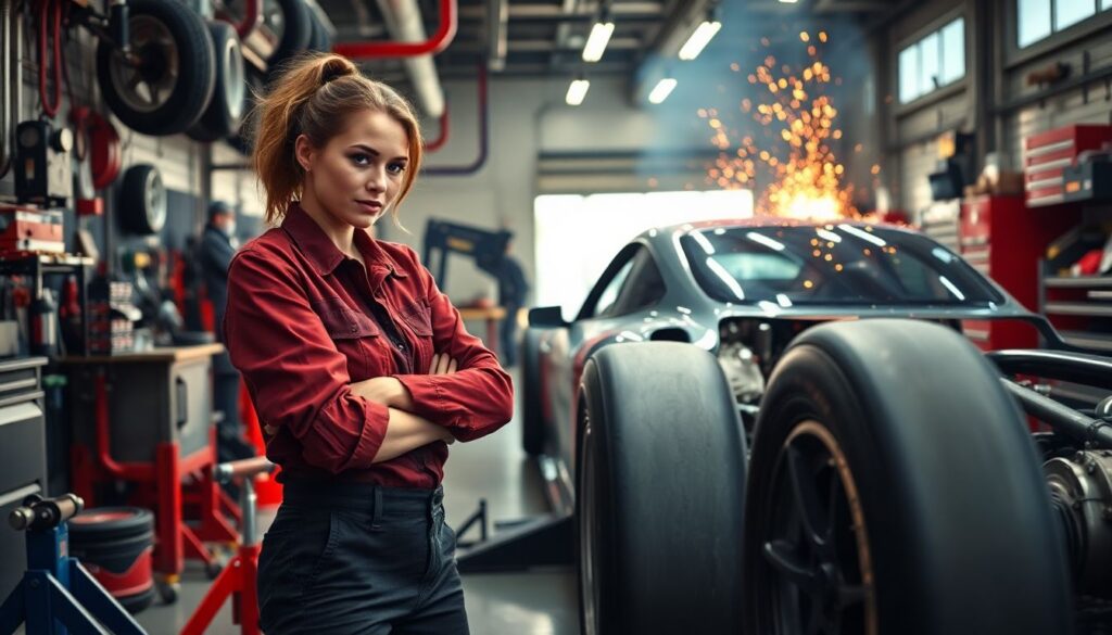 Женщины в российском автоспорте: пилоты, инженеры, механики и их вклад в развитие гонок - иллюстрация