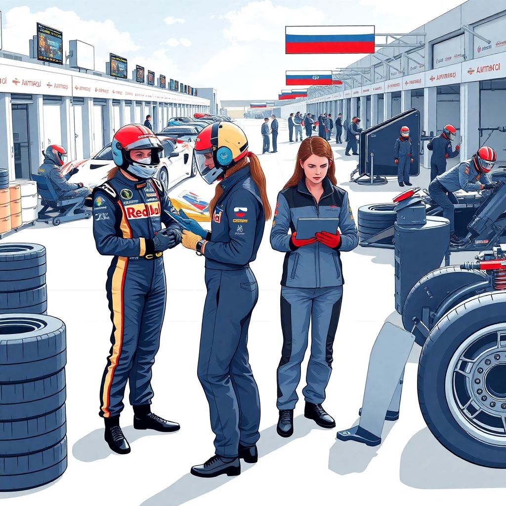 Женщины в российском автоспорте и их вклад в развитие профессиональных гонок