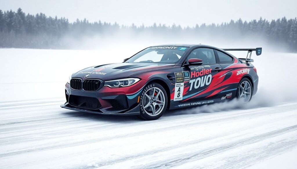 Соревнования по ледовому дрифту и ралли на снегу: специфика техники и подготовки машин - иллюстрация