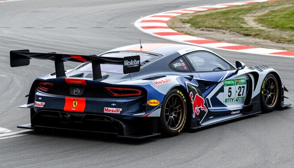 Аэродинамика в автоспорте: как спойлеры, диффузоры и канарды выигрывают доли секунды - иллюстрация