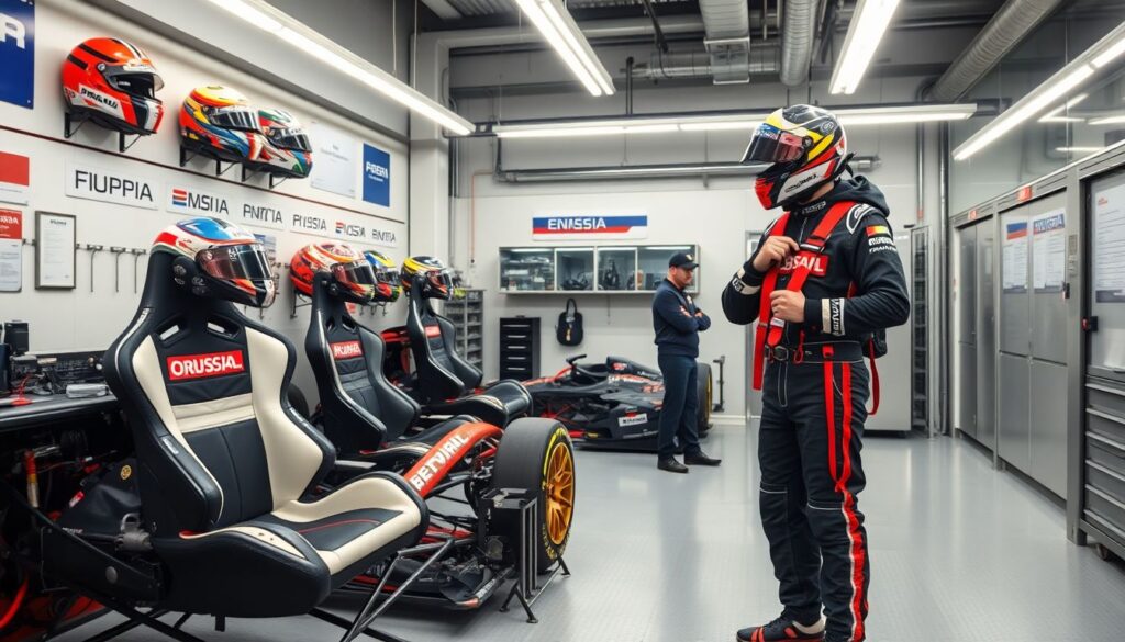 Безопасность в автоспорте: современные каркасы безопасности, кресла, системы HANS и требования РАФ - иллюстрация