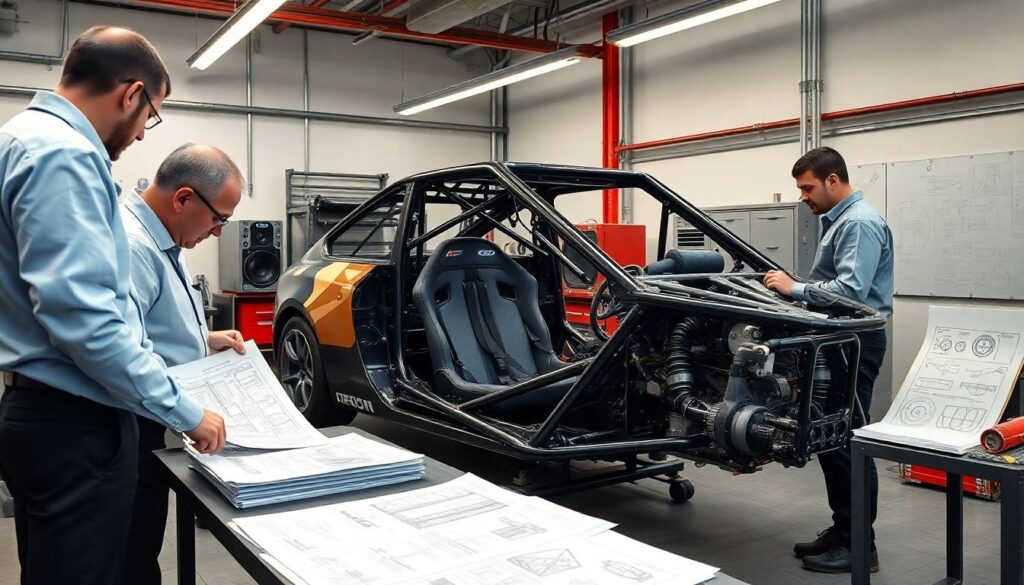 Безопасность в автоспорте: современные каркасы безопасности, кресла, системы HANS и требования РАФ - иллюстрация