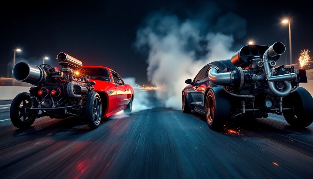 Битва технологий: турбо против атмосферников в драг-рейсинге на примере российских проектов - иллюстрация