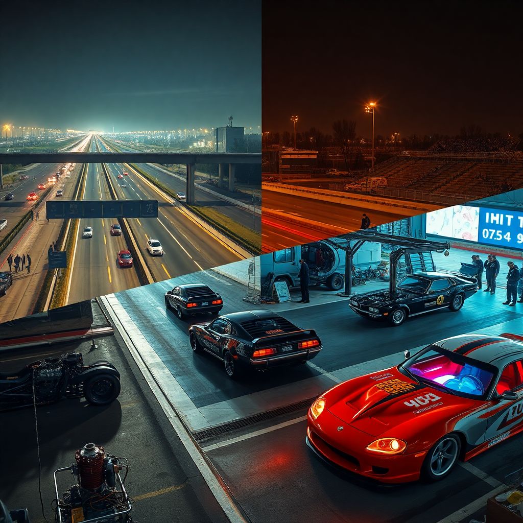 Российский драг-рейсинг: становление от стихийных заездов до профессиональных серий