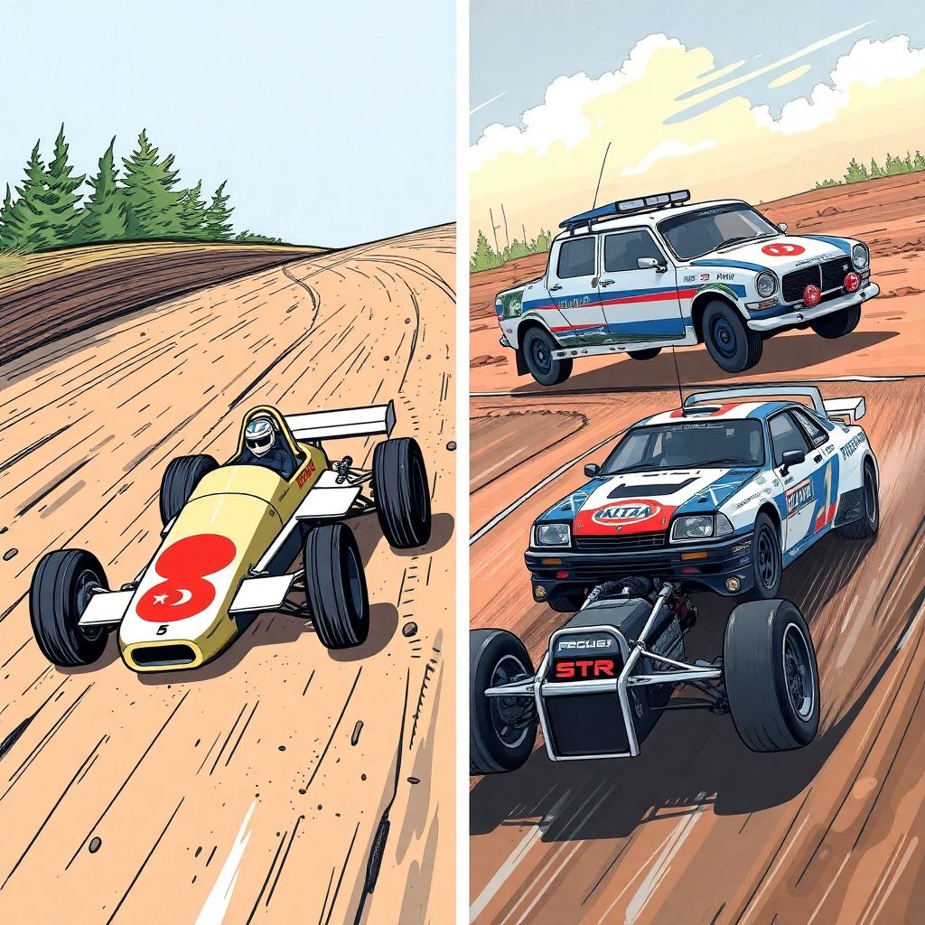 Классика против современных болидов: технический разбор эволюции гоночных машин России