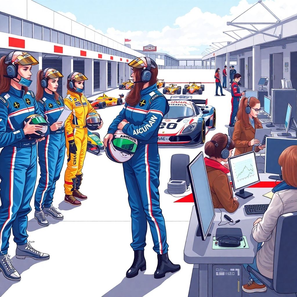 Женщины в российском автоспорте: истории пилотов, механиков и инженеров