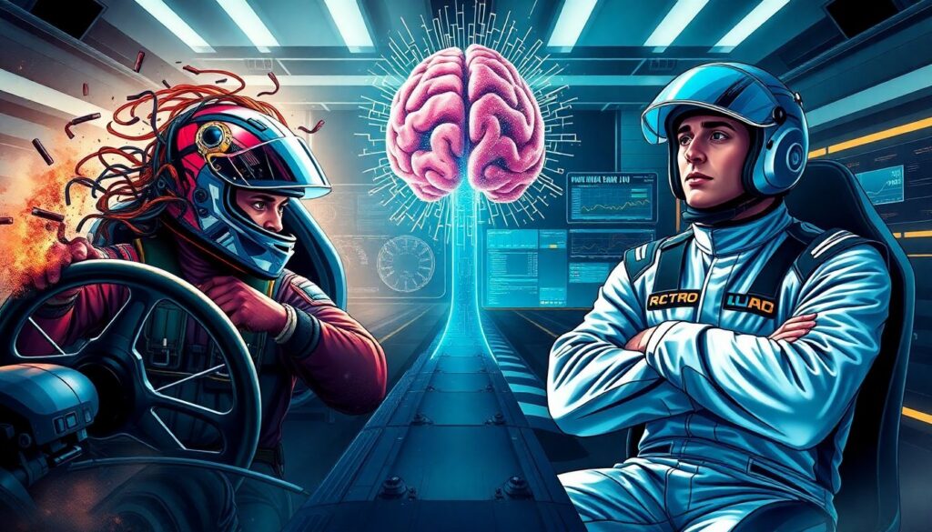 Психология гонщика: как справляться со страхом, риском и давлением результата - иллюстрация