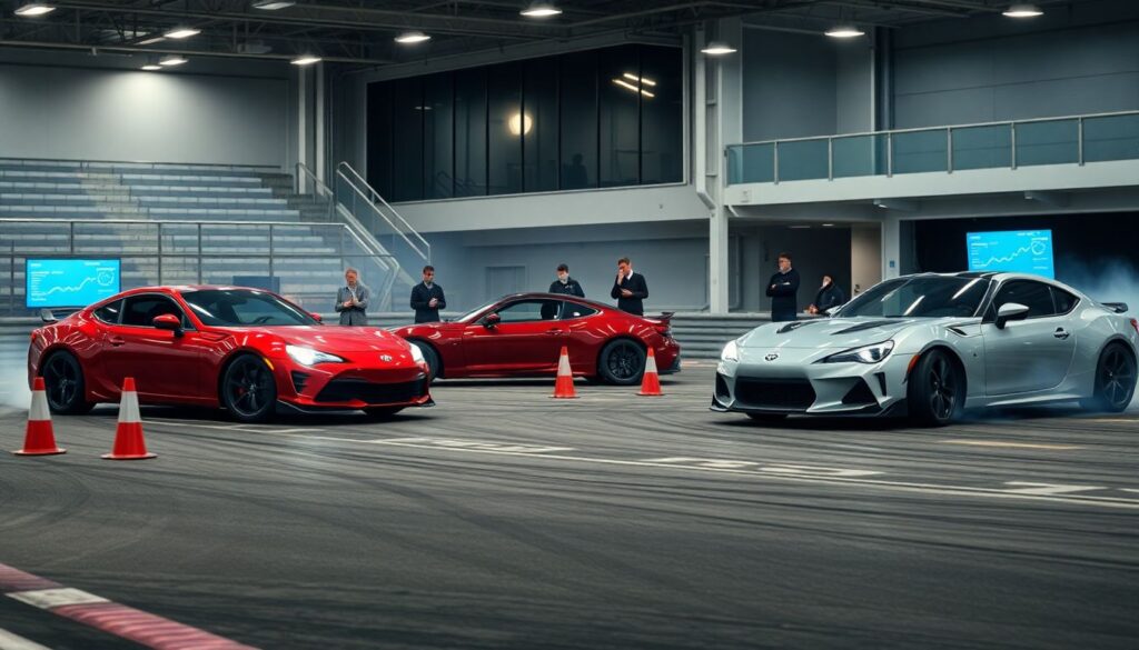 Техника идеального дрифт-угла: разбор стиля ведущих пилотов RDS на примерах их заездов - иллюстрация