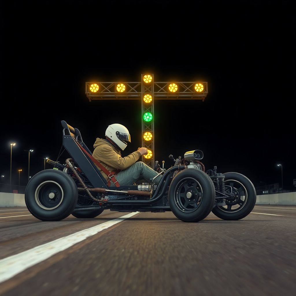 Техника старта в драг-рейсинге: как добиться идеальной реакции на светофор