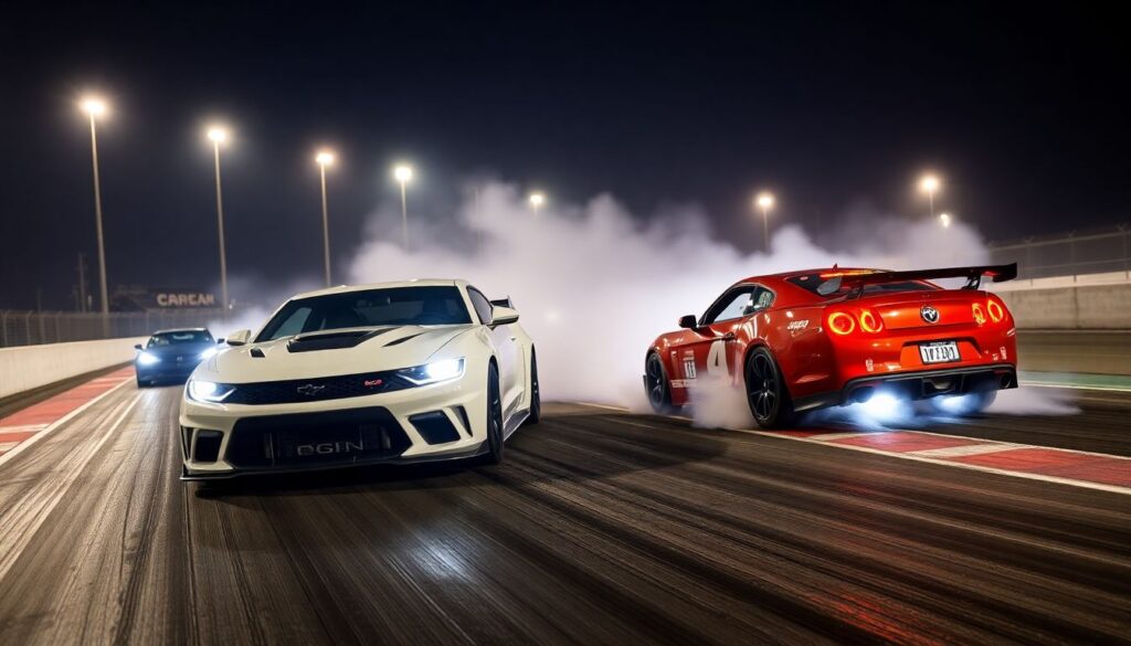 Роль шин в автоспорте: драг, дрифт и кольцо - как различаются требования и настройки - иллюстрация