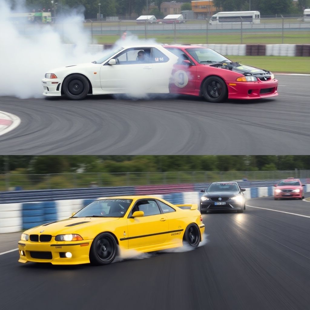 Сравнение дисциплин: драг-рейсинг против дрифта и кольца — что сложнее для пилота